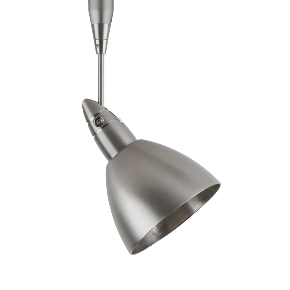 Besa Spotlight With 18" Stem Divi Satin Nickel Metal Satin Nickel 1x50W Bipin MR16
