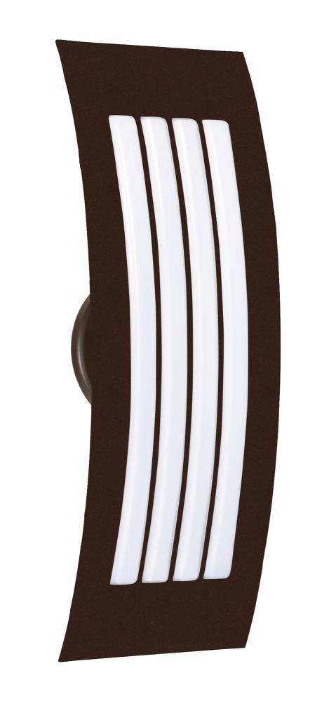 Besa Wall Sail 17 Opal/Bronze 2x40W B10