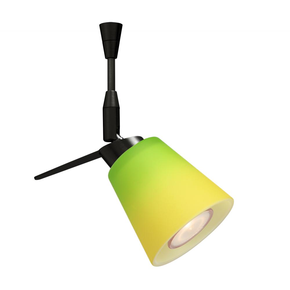 Besa Spotlight Canto 3 Black Bicolor Green/Yellow 1x35W Bipin MR11