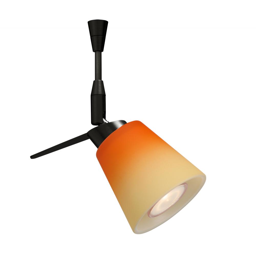Besa Spotlight Canto 3 Black Bicolor Orange/Pina 1x35W Bipin MR11