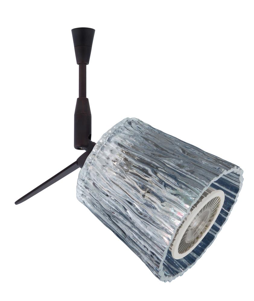 Besa Nico 3 Spotlight Sp Clear Stone Bronze 1x9W LED MR16