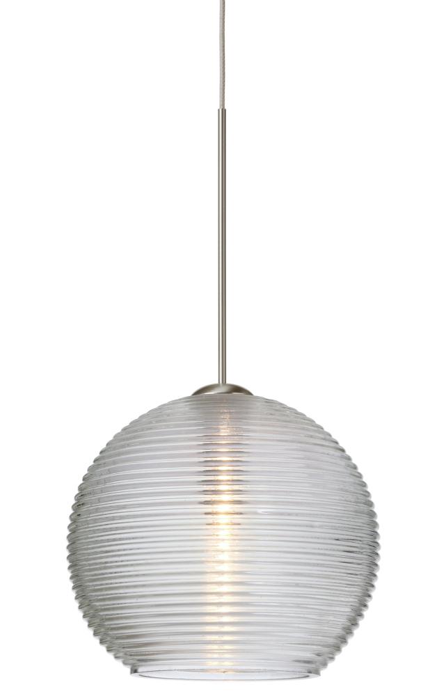 Besa Pendant For Multiport Canopy Kristall 6 Satin Nickel Clear 1x35W MAX GY6.35 Base