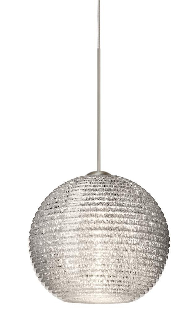 Besa Pendant For Multiport Canopy Kristall 6 Satin Nickel Glitter 1x35W MAX GY6.35 Base