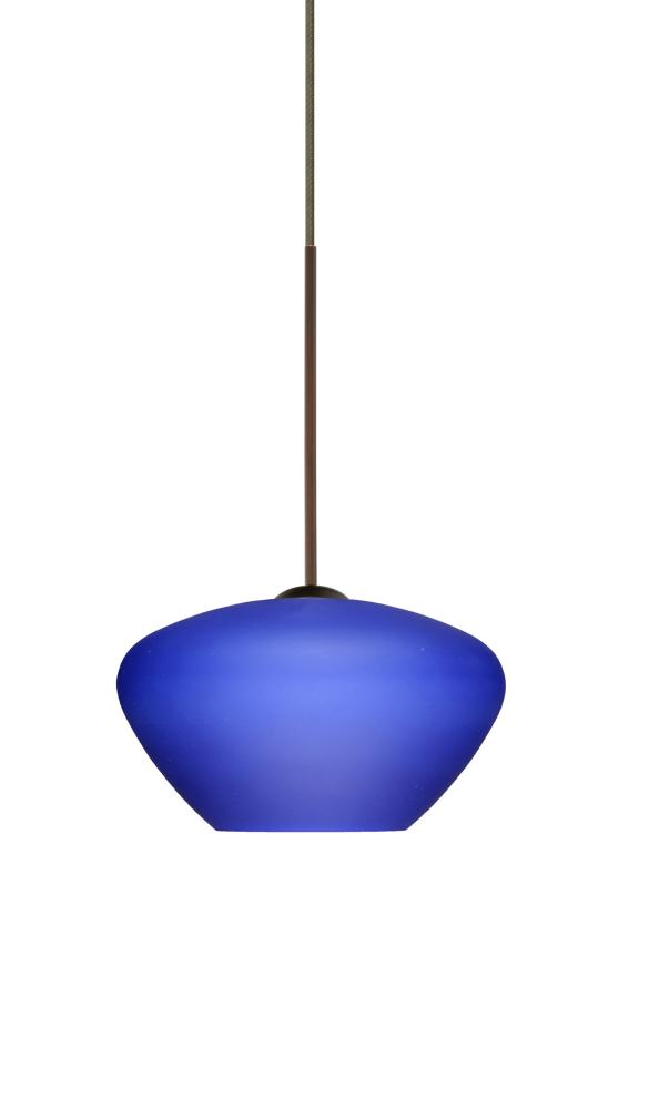 Besa Pendant For Multiport Canopy Peri Bronze Blue Matte 1x50W MAX GY6.35 Base