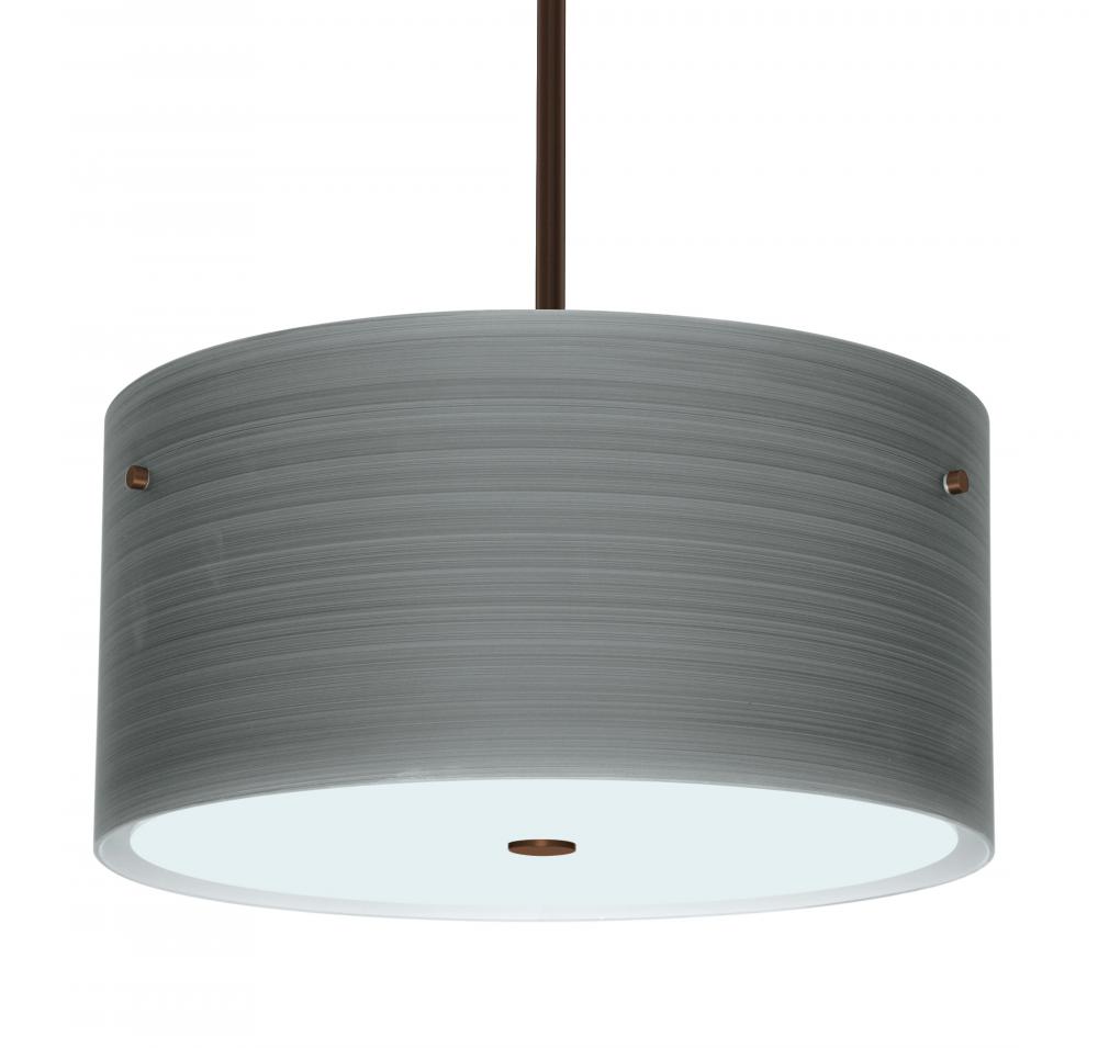 Besa Tamburo 16 Pendant Titan Bronze 3x11W LED