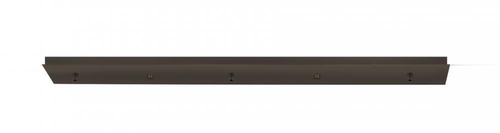 Besa 3-Light Bar 120V Multiport Canopy, Bronze