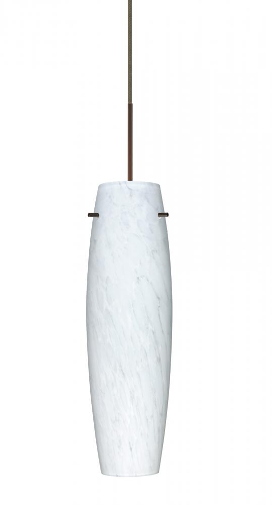 Besa Stilo 11 Pendant, Carrera, Bronze, 1x50W MAX GY6.35 Base