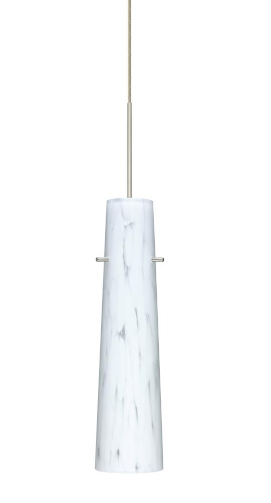 Besa Camino Pendant Satin Nickel Carrera 1x50W MAX GY6.35 Base