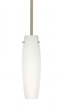 Besa Lighting 1TT-412107-LED-SN - Besa Stilo 11 Stem Pendant Satin Nickel Opal Matte 1x9W LED