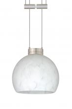 Besa Lighting 1XA-565819-SN - Besa Pendant Palla 5 Satin Nickel Carrera 1x50W Halogen