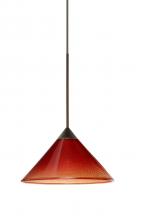 Besa Lighting 1XC-117681-BR - Besa Pendant Kona Bronze Sunset 1x50W MAX GY6.35 Base
