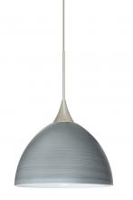 Besa Lighting 1XC-4679TN-SN - Besa Pendant Brella Satin Nickel Titan 1x50W MAX GY6.35 Base