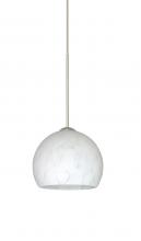 Besa Lighting 1XC-565819-SN - Besa Pendant Palla 5 Satin Nickel Carrera 1x50W MAX GY6.35 Base