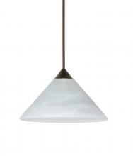 Besa Lighting 1XT-117652-BR - Besa Pendant Kona Bronze Marble 1x50W MAX GY6.35 Base