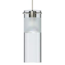 Besa Lighting 1XT-6527EC-SN - Besa Pendant Scope 7 Satin Nickel Clear/Frost 1x50W MAX GY6.35 Base MR16