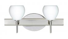 Besa Lighting 2SW-560507-LED-CR - Besa Wall Tay Tay Chrome Opal Matte 2x5W LED