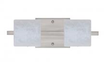 Besa Lighting 2WS-787319-LED-SN - Besa Wall Paolo Satin Nickel Carrera 2x5W LED