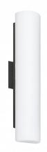 Besa Lighting 3NW-786007-LED-BK - Besa Wall Baaz 20 Black Opal Matte 2x5W LED