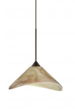 Besa Lighting RXP-191383-BR - Besa Pendant Hoppi Bronze Mocha 1x50W MAX GY6.35 Base