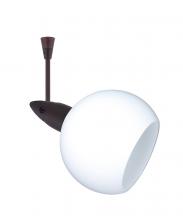 Besa Lighting SP-155907-06-BR - Besa Spotlight With 6" Stem Palla 3 Bronze Opal Matte 1x35W Bipin MR11