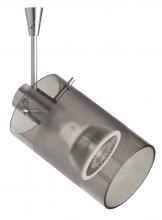Besa Lighting SP-6524ES-LED-SN - Besa Scope 4 Spotlight Sp Smoke/Frost Satin Nickel 1x7W LED MR16