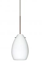 Besa Lighting X-171307-BR - Besa Pendant For Mulitport Canopy Pera 6 Bronze Opal Matte 1x50W MAX GY6.35 Base