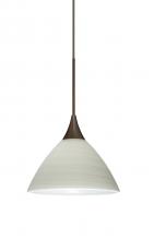 Besa Lighting X-1743KR-BR - Besa Pendant For Multiport Canopy Domi Bronze Chalk 1x50W MAX GY6.35 Base