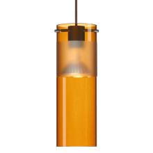 Besa Lighting X-6527EG-BR - Besa Pendant For Multiport Canopy Scope 7 Bronze Armagnac/Frost 1x50W MAX GY6.35 Base MR16