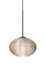 Besa Lighting XP-5612GL-BR - Besa Pendant Lasso Bronze Glitter 1x50W MAX GY6.35 Base