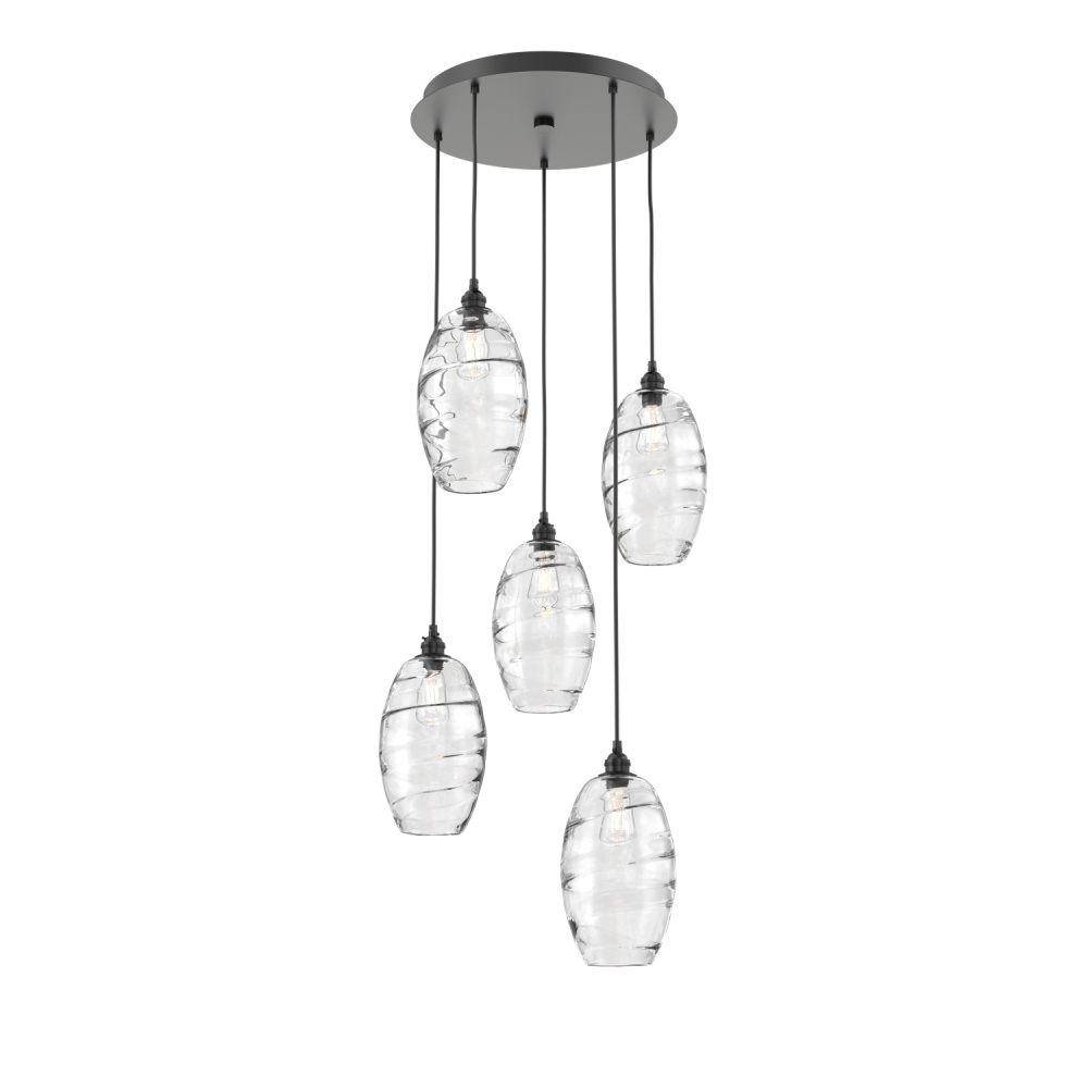 Ellisse Round 5pc Multi-Pendant