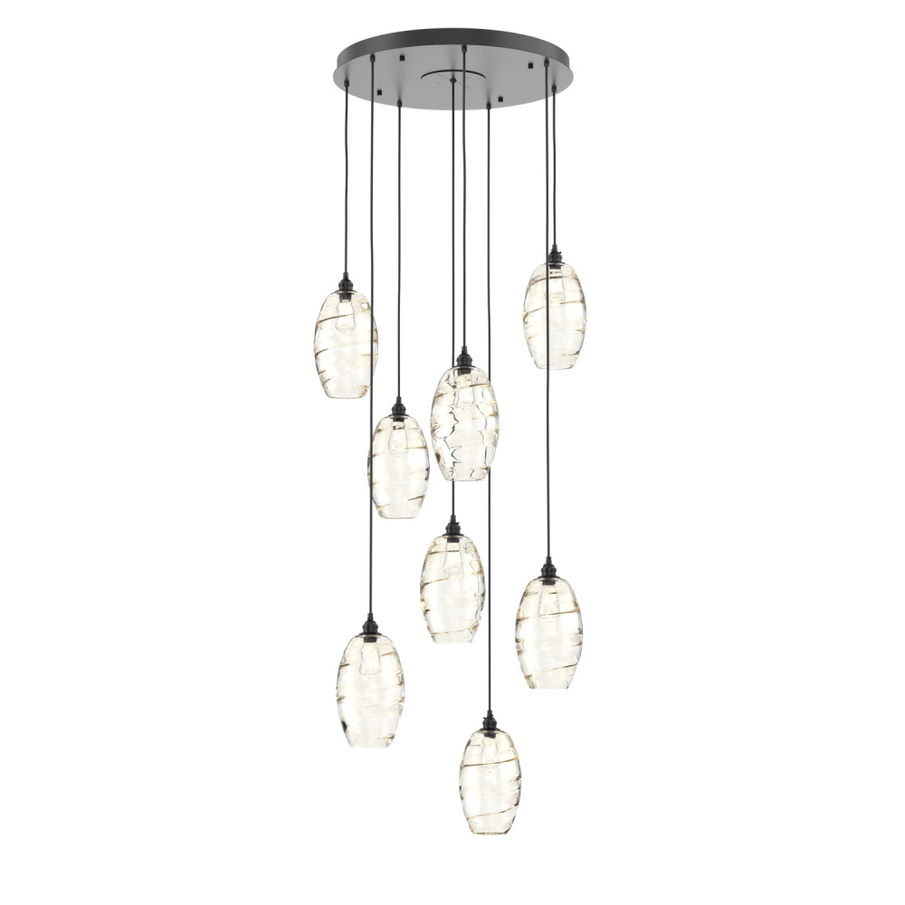 Ellisse Round 8pc Multi-Pendant