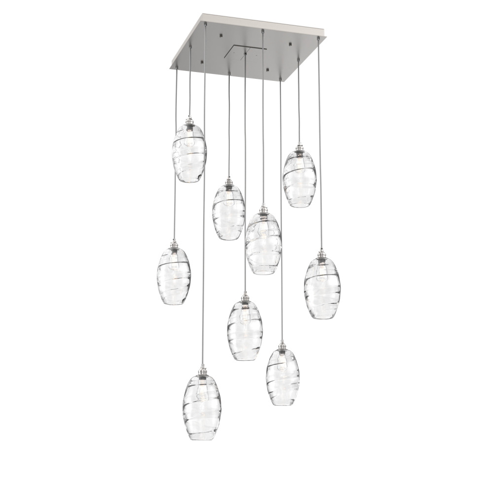 Ellisse Square 9pc Multi-Pendant