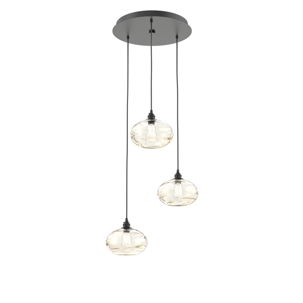 Coppa Round 3pc Multi-Pendant