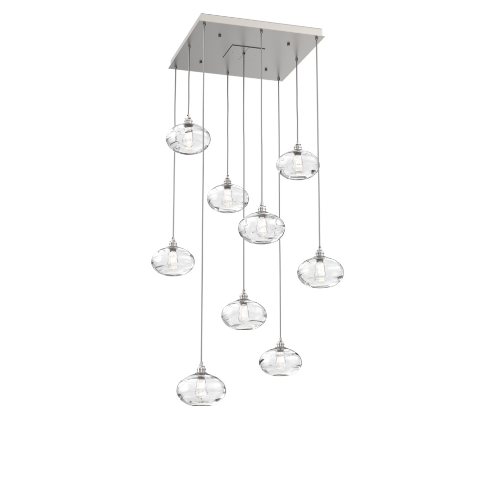 Coppa Square 9pc Multi-Pendant