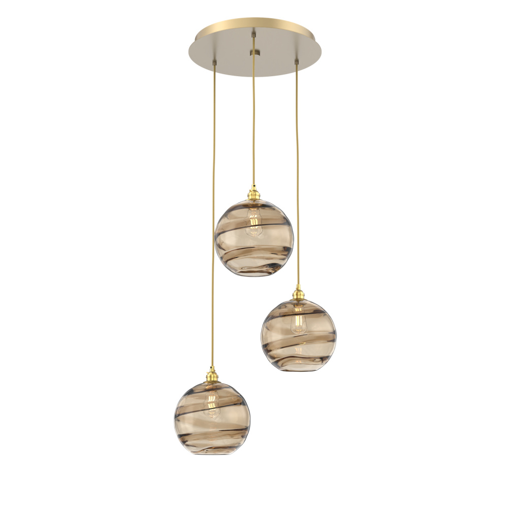 Terra Round 3pc Multi-Pendant