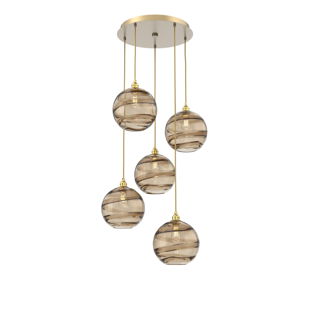 Terra Round 5pc Multi-Pendant
