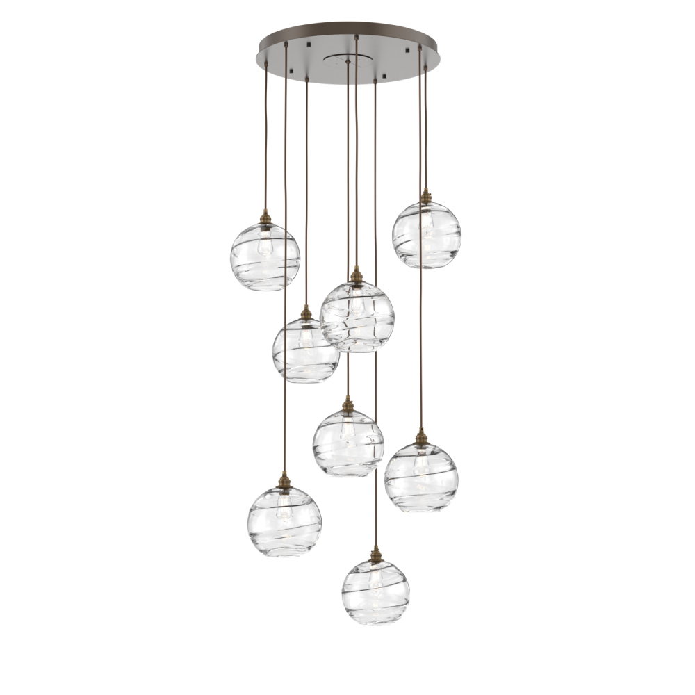 Terra Round 8pc Multi-Pendant