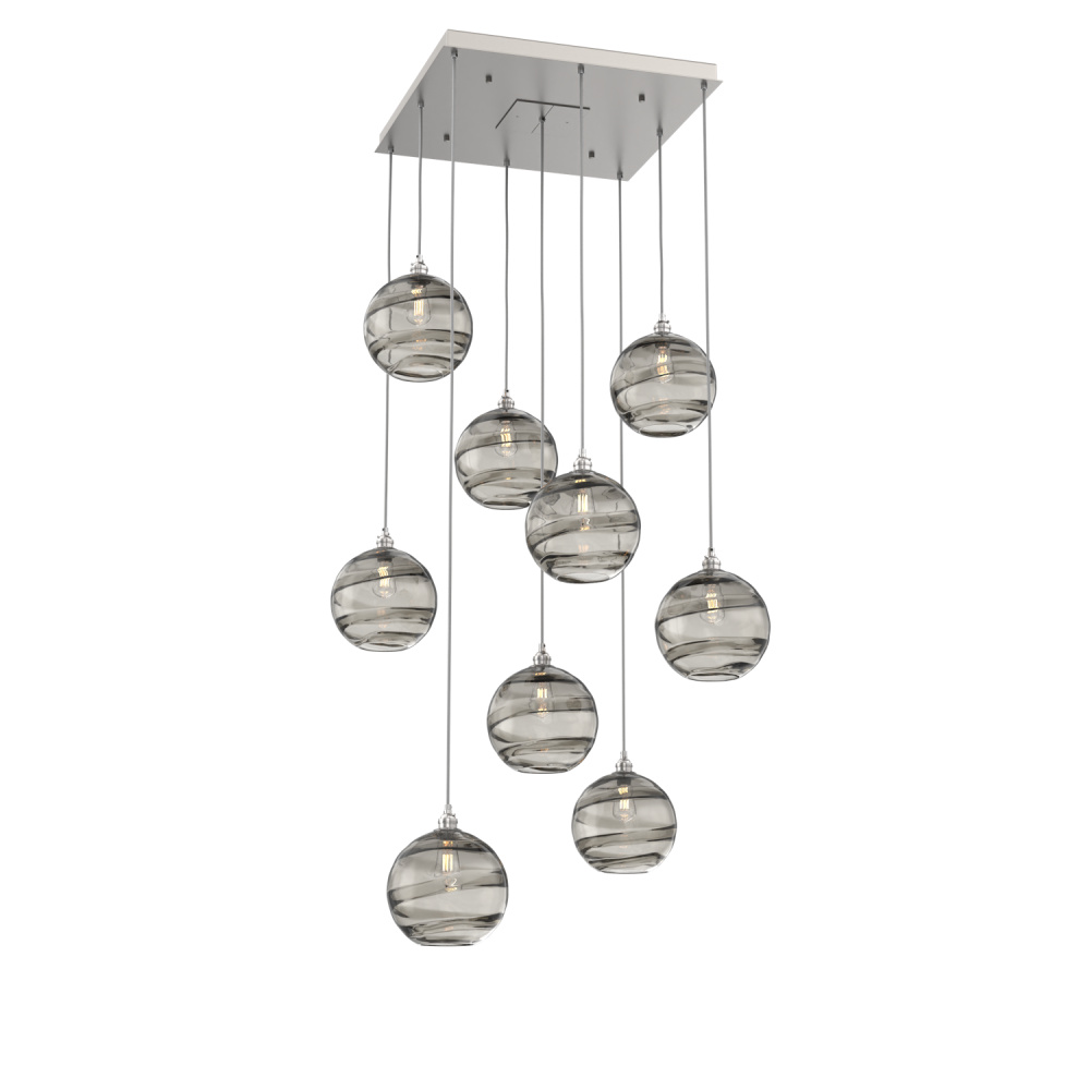 Terra Square 9pc Multi-Pendant