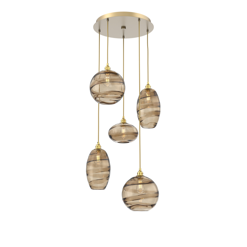 Misto Round 5pc Multi-Pendant