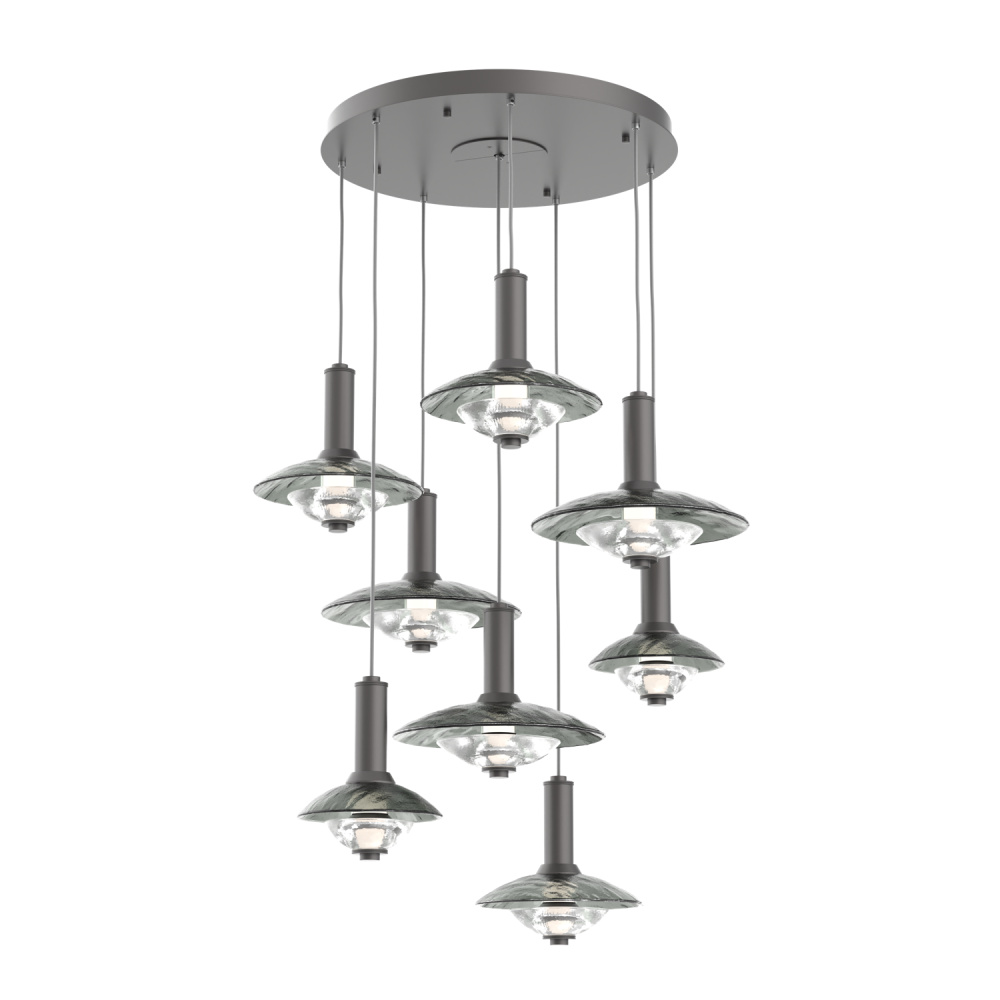 Cirrus Round 8pc Multi-Pendant