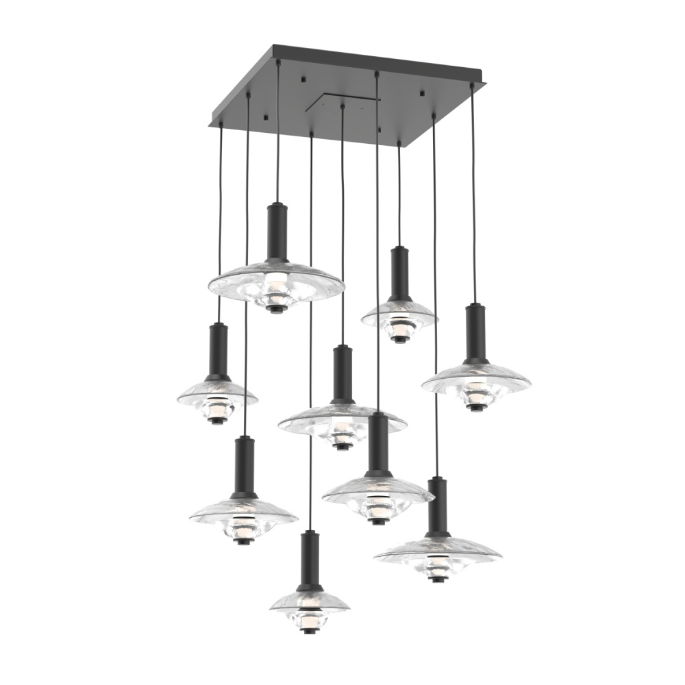 Cirrus Square 9pc Multi-Pendant