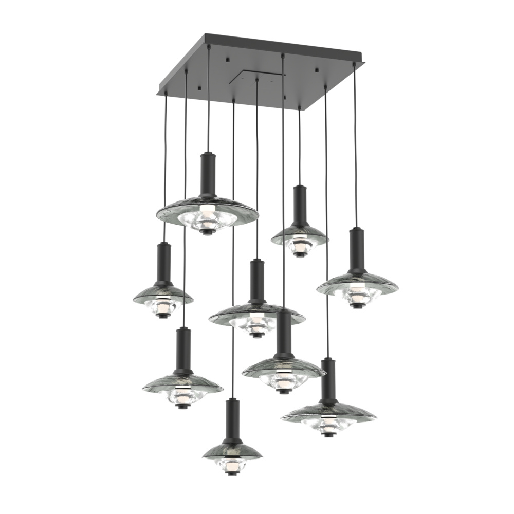 Cirrus Square 9pc Multi-Pendant
