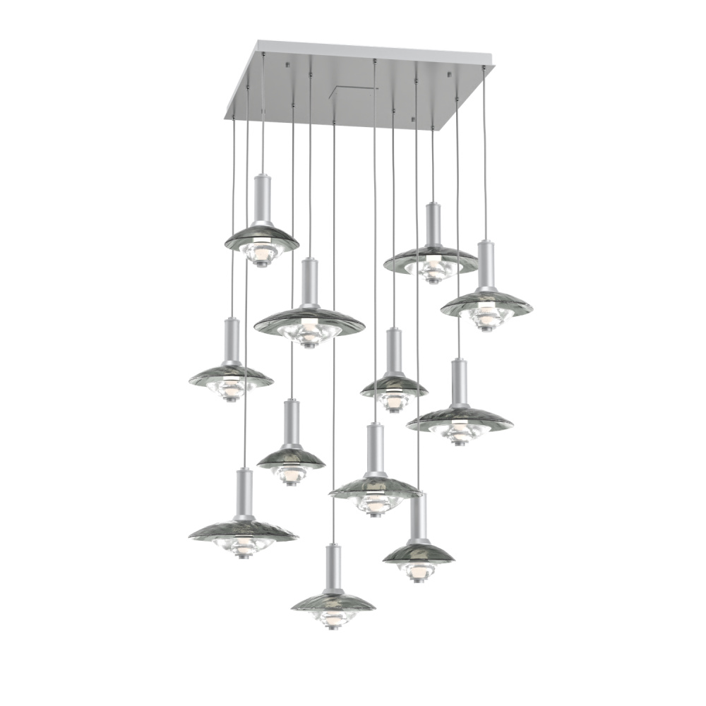 Cirrus Square 12pc Multi-Pendant