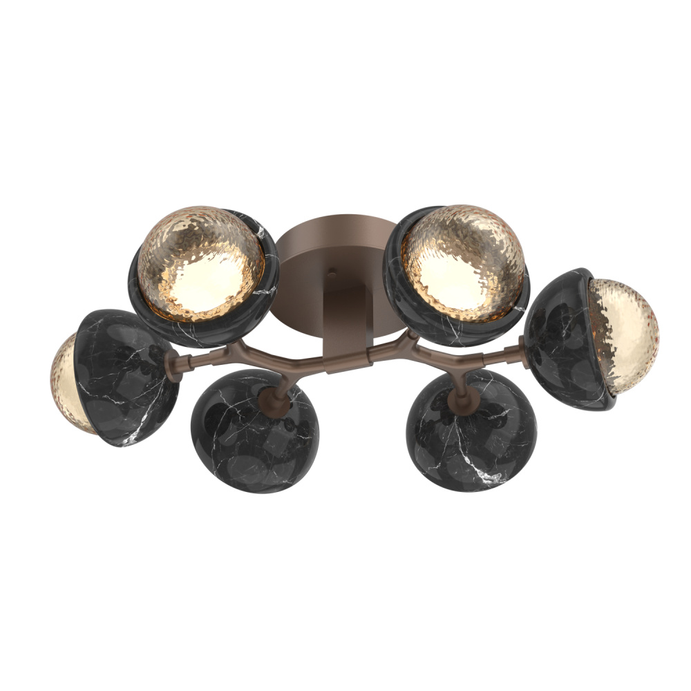 Cabochon Flush Mount - 6pc