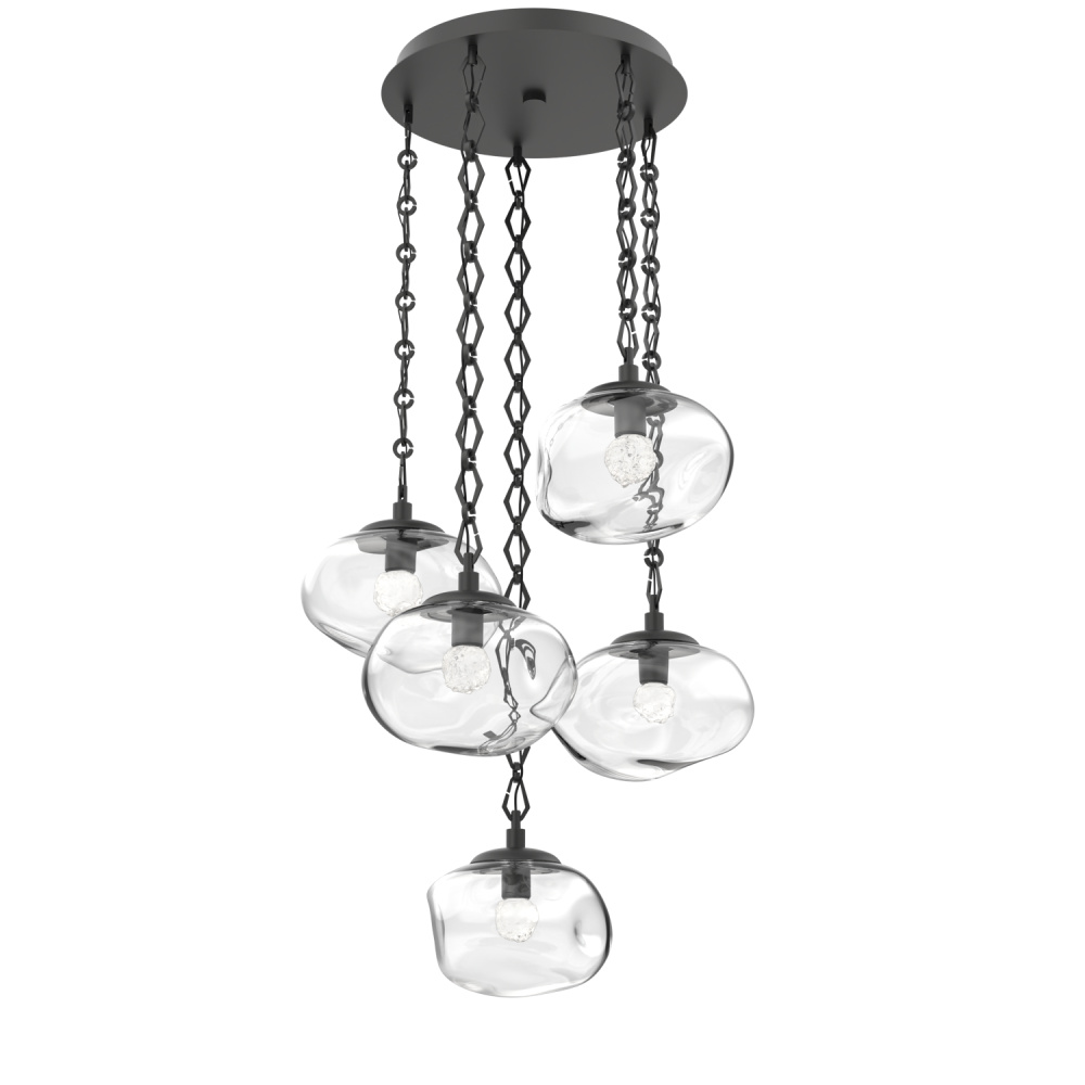 Nova Round 5pc Multi-Pendant Chain (LED)