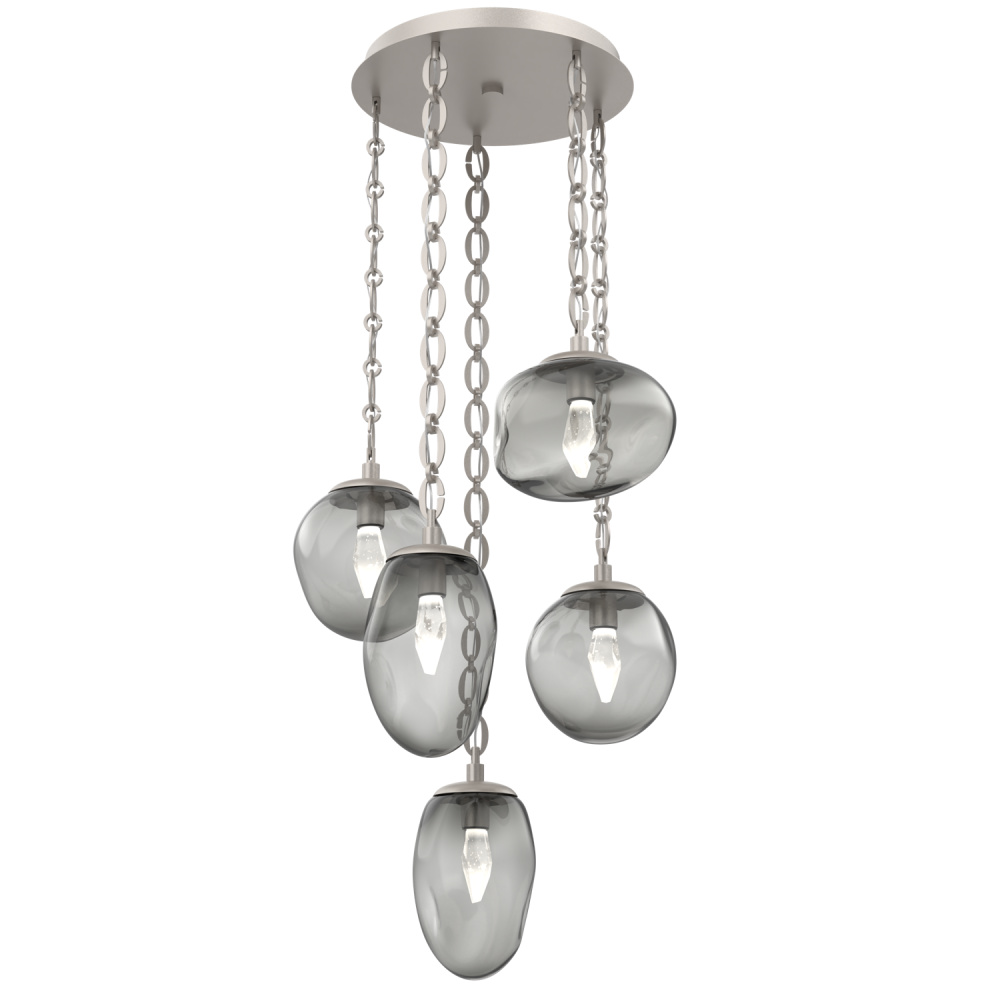 Cosmos Round 5pc Multi-Pendant Chain (LED)