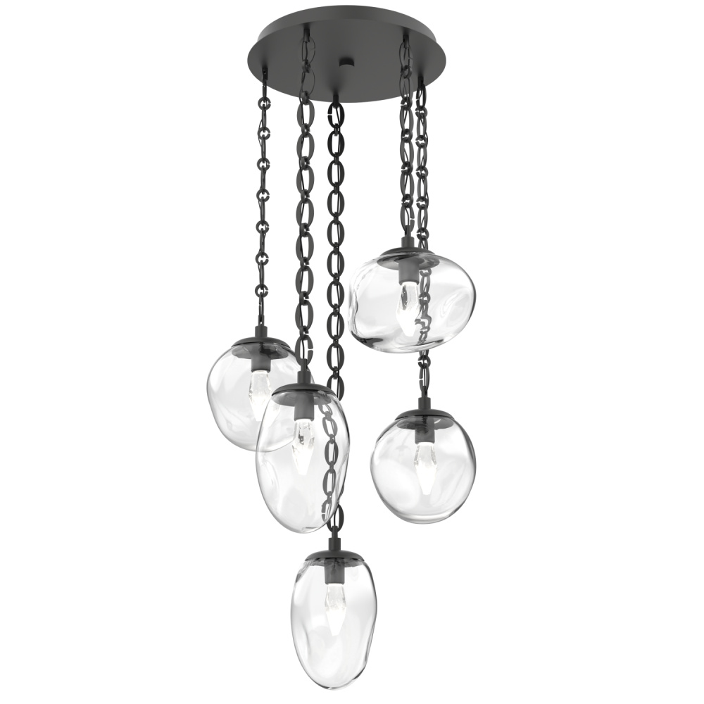 Cosmos Round 5pc Multi-Pendant Chain (LED)
