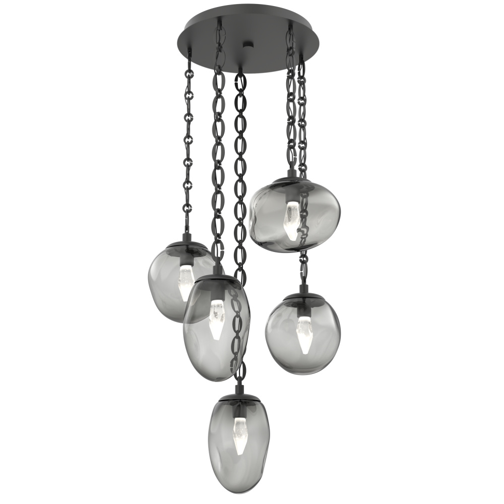 Cosmos Round 5pc Multi-Pendant Chain (LED)