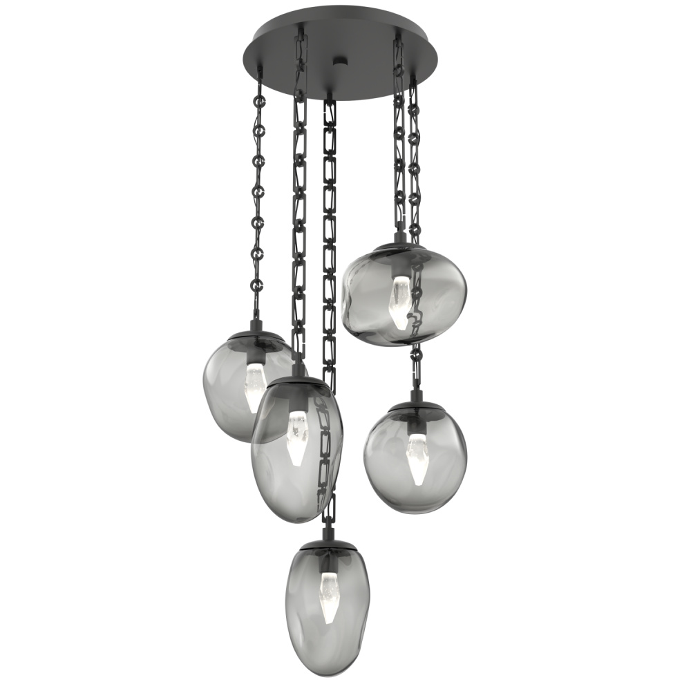 Cosmos Round 5pc Multi-Pendant Chain (LED)