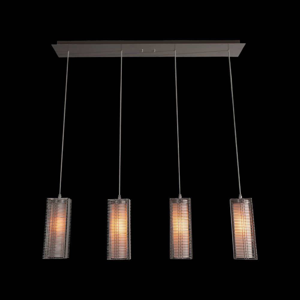 Downtown Mesh Linear 5pc Multi-Pendant